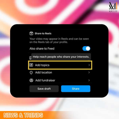 Ig ทดสอบ 'Add Topics' ช่วยอินฟลูฯ แบรนด์ และ เอเจนซี เพิ่มยอด